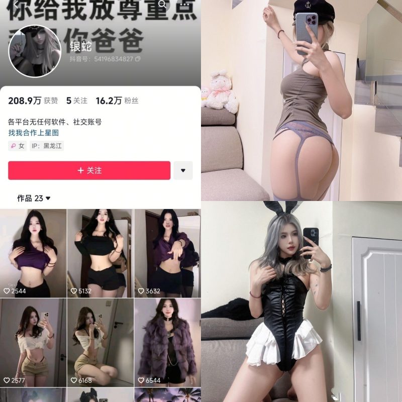 [合集打包]抖音银蛇/银紫欧尼微密圈最新付费作品合集完整版打包下载+持续更新 -子比社区